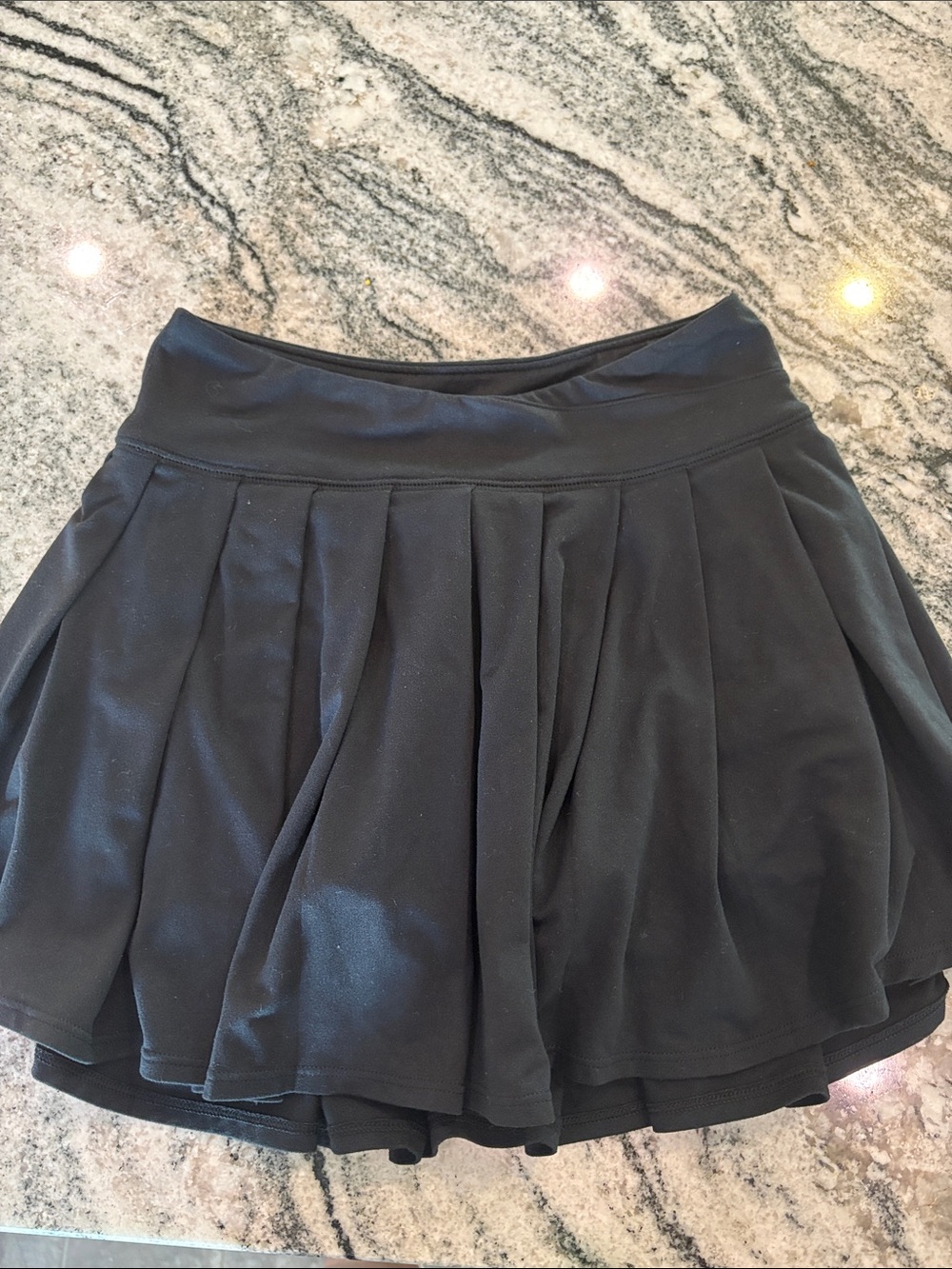 Abercrombie Kids Black Skater Skort